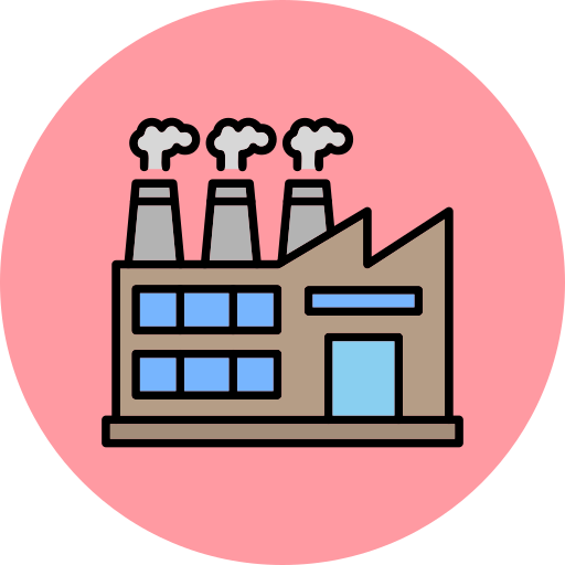 Factory Generic Outline Color icon