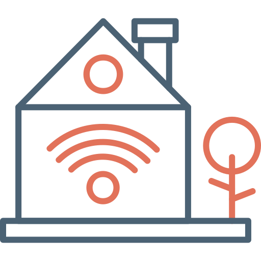 Smart house free icon