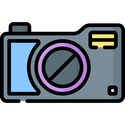 Digital camera Special Lineal color icon