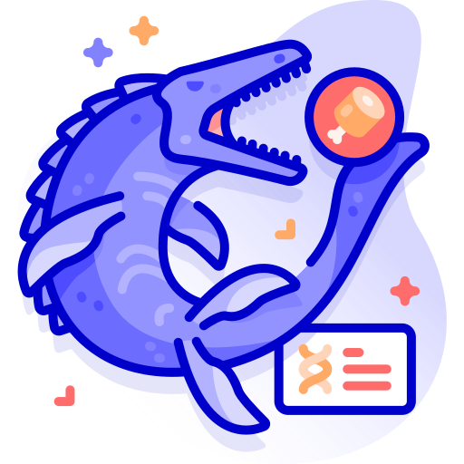 Mosasaurus icono gratis