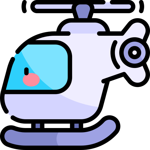 helicóptero icono gratis