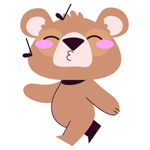 oso gratis sticker