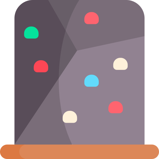 muro de escalada icono gratis