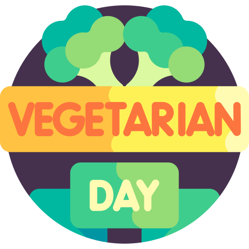 world vegetarian day icono gratis