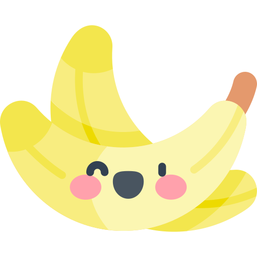 Banana Food Icon PNG & SVG Design For T-Shirts