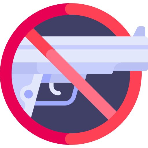 No gun free icon