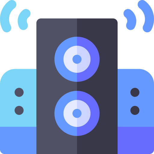 altavoces icono gratis