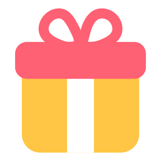 caja de regalo icono gratis