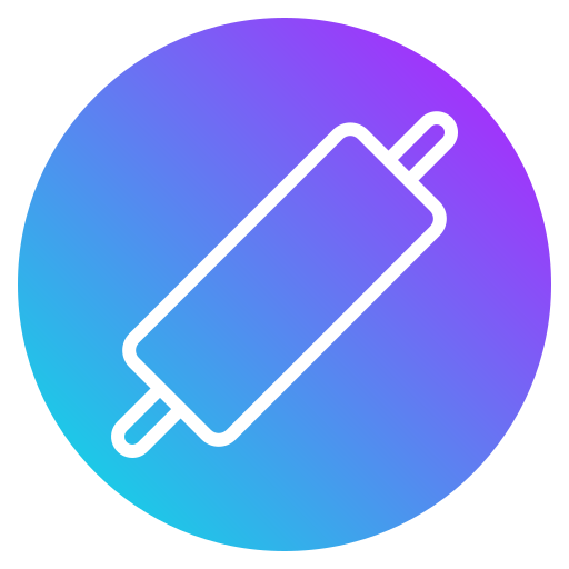 Rolling Pin Generic Flat Gradient Icon