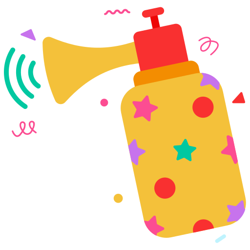 corne de fête gratuit sticker corne de fête gratuit sticker