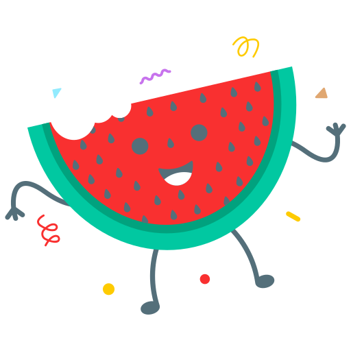 pastèque gratuit sticker