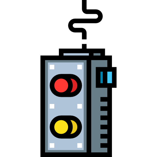 Controller Detailed Straight Lineal Color Icon