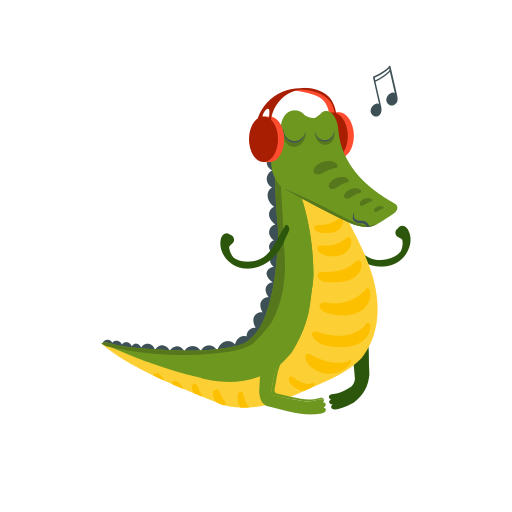 crocodilo grátis figurinha