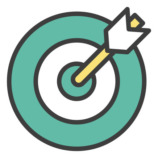 Target Generic Outline Color icon