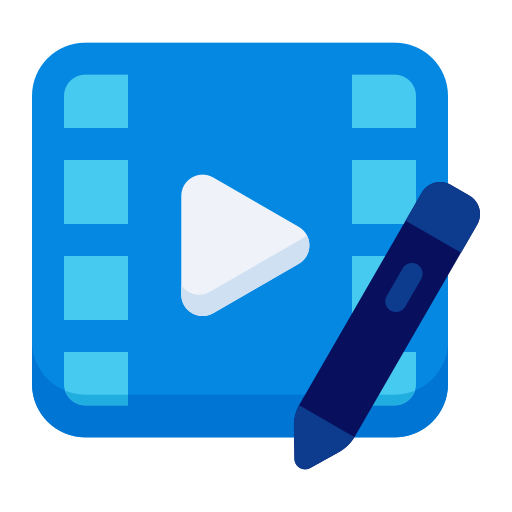 Video editing Generic Flat icon