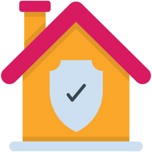 Home insurance - free icon