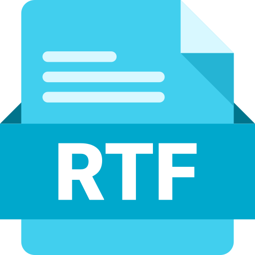 rtf icono gratis