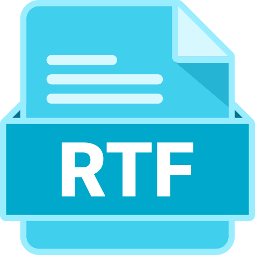 rtf icono gratis