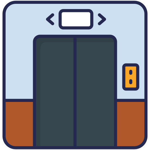 Elevator Generic Outline Color icon