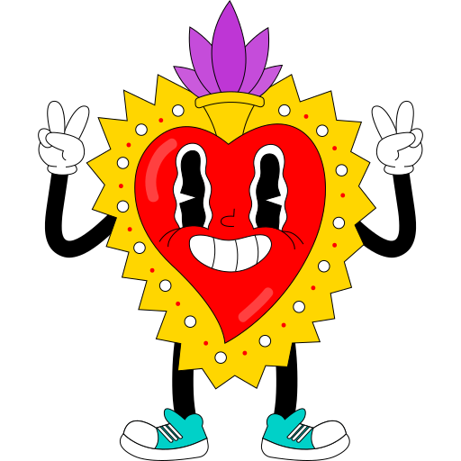 corazón gratis sticker