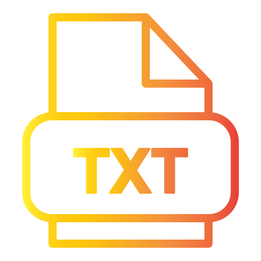 txt icono gratis