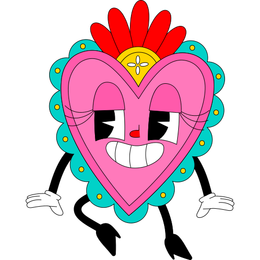 corazón gratis sticker