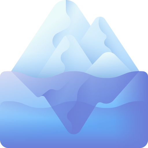 iceberg icono gratis