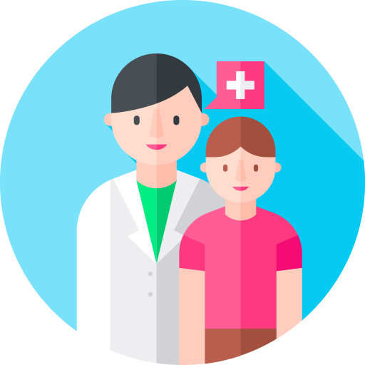 médico de familia icono gratis