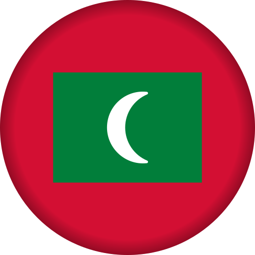 Maldives Generic Flat Gradient icon