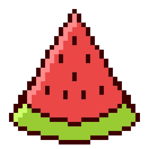 Watermelon Generic Outline Color icon