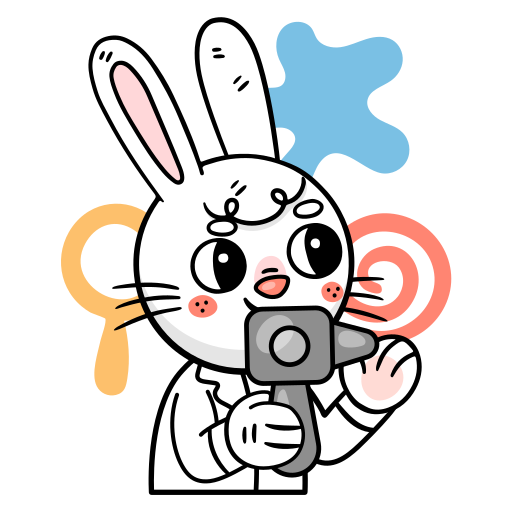 lapin gratuit sticker
