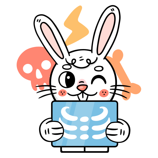 lapin gratuit sticker