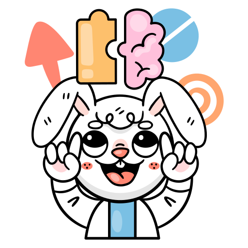lapin gratuit sticker