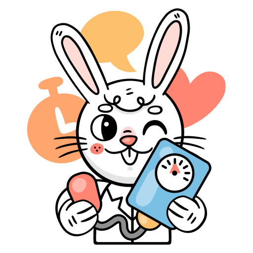 Bunny free sticker Bunny free sticker