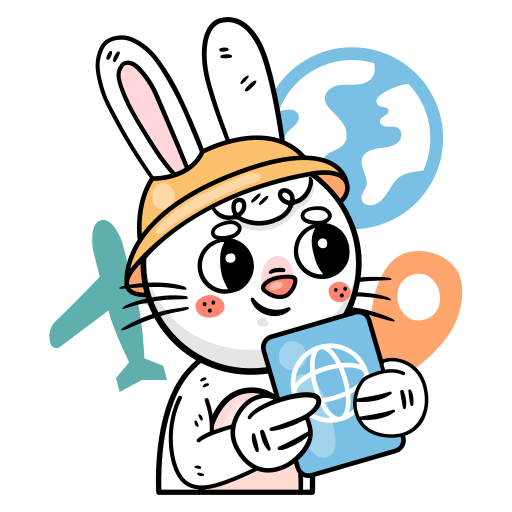 Travel free sticker