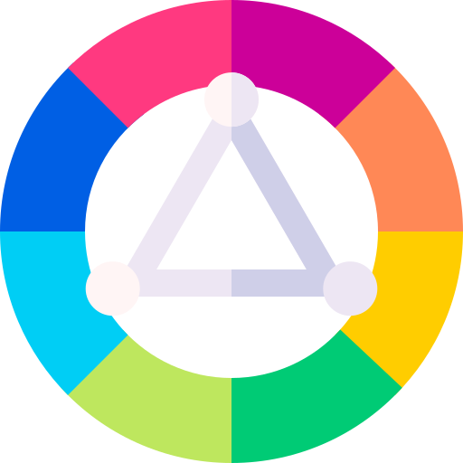Color wheel free icon Color wheel free icon