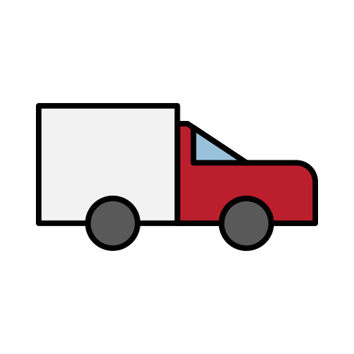 camión icono gratis