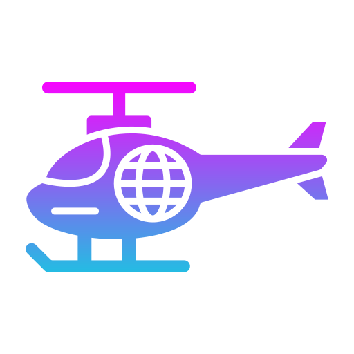 helicóptero icono gratis