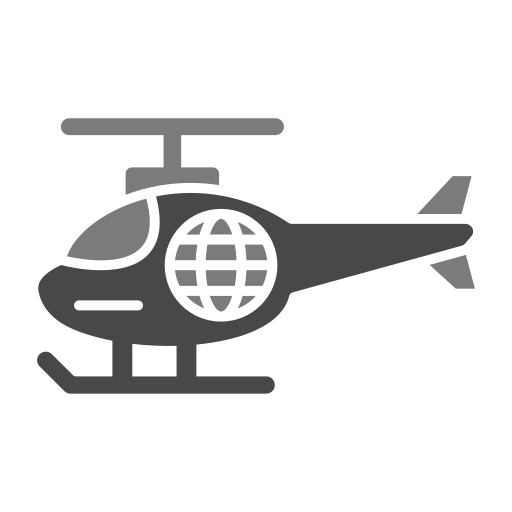 helicóptero icono gratis