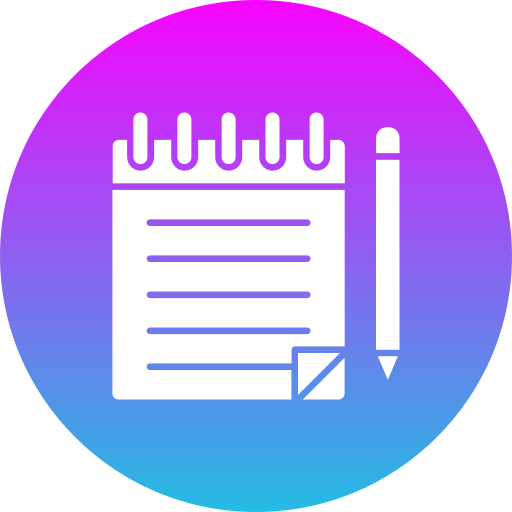 Notes - Free education icons