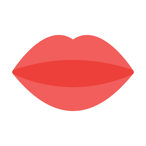 Lips Vector Stall Flat icon