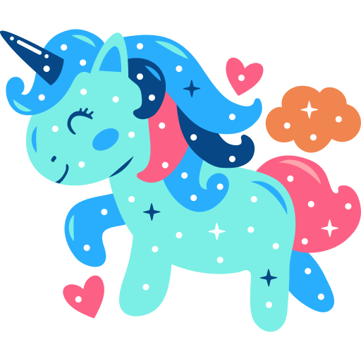 Premium Vector  Unicorn princess with icecream kawaii animal