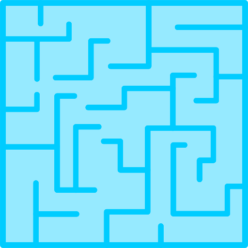 Maze Generic Blue icon