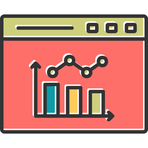 gráfico de barras icono gratis