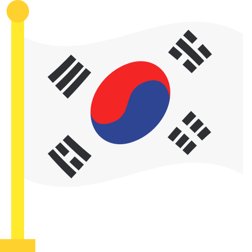 South korea - free icon