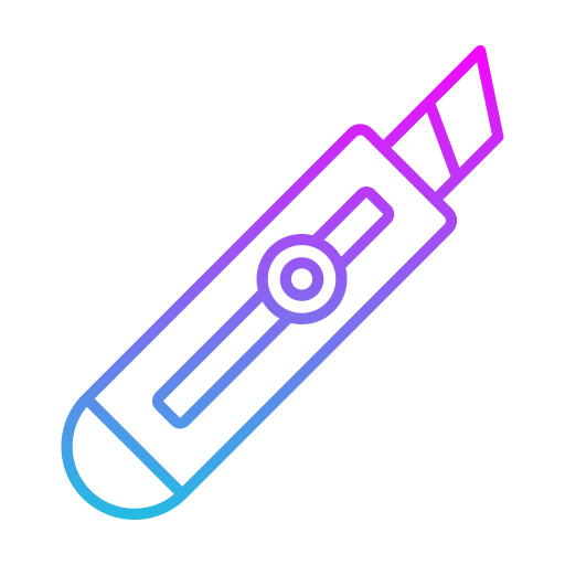 Paper cutter free icon