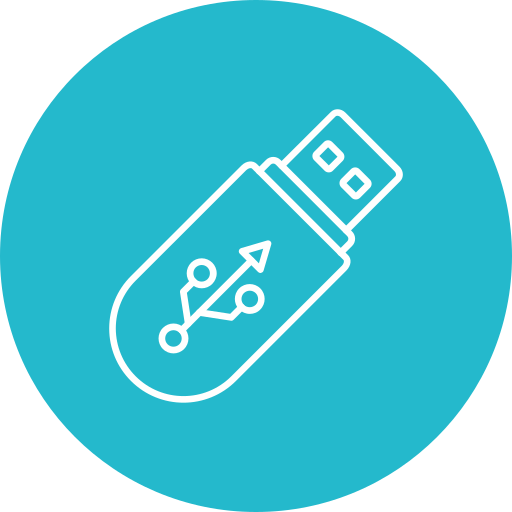 Flash disk Generic Flat icon