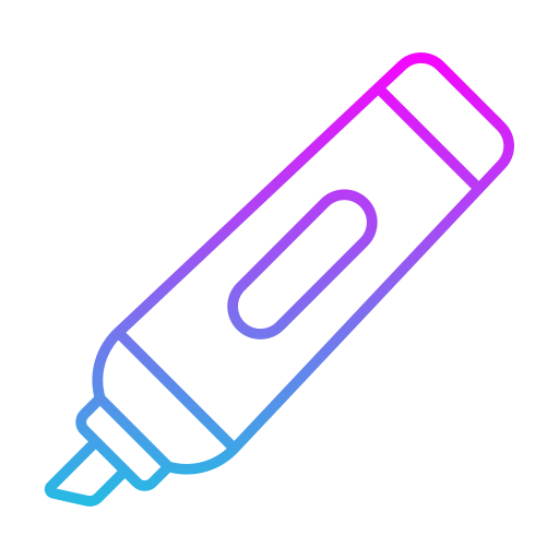 Highlighter Generic Gradient icon