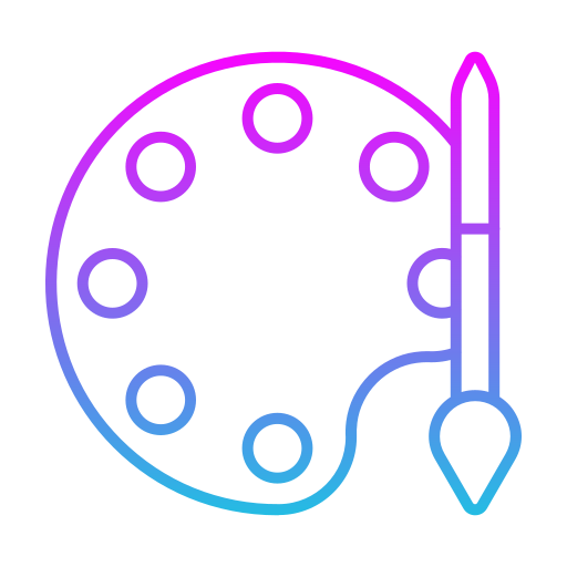 Color palette free icon Color palette free icon