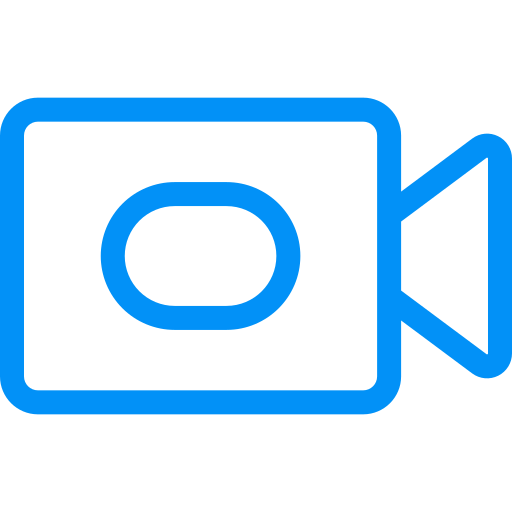 camara de video icono gratis